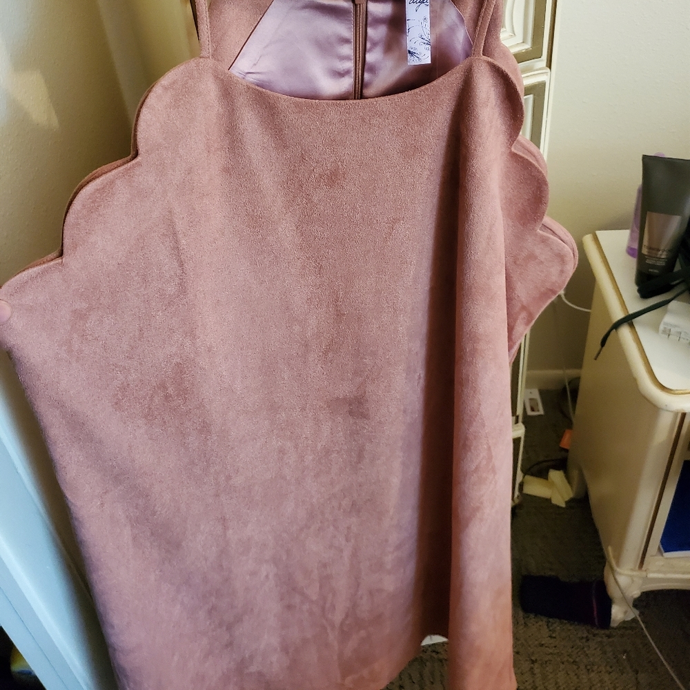 Pink Velvet dress